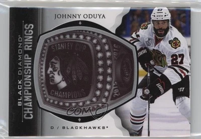 2015-16 Upper Deck Black Diamond Championship Rings Johnny Oduya #CR-JO - Image 1 of 2