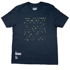 Bungie Marathon Cyberacme T Shirt Black Green Mens Size XL RARE - Picture 1 of 8