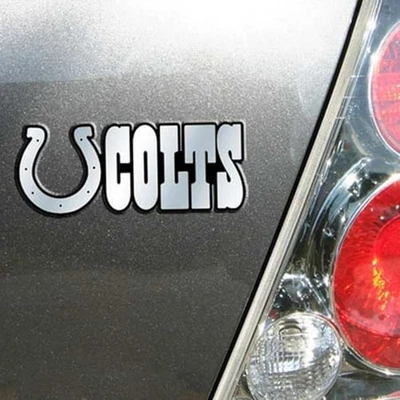 INDIANAPOLIS  COLTS NFL EMBLEM SET OF 2 CAR AUTO TRUCK 3D TRIM STICKER NEW - Изображение 1 из 2