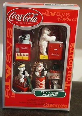 Coca Cola Trim A Tree Collection Mini Ornament Packs NIB - Image 1 of 2