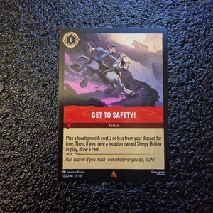Get To Safety! - 130/204 - Selten - Disney Lorcana - Bild 1 von 2