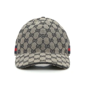 Gucci Baseball Web Original GG Canvas Cap 696845 146831798 - Picture 1 of 11