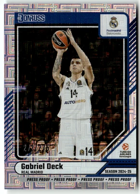 Panini Donruss Euroleague 2024-25 No. 83 Gabriel Deck Mojo 272/275 - Imagen 1 de 2