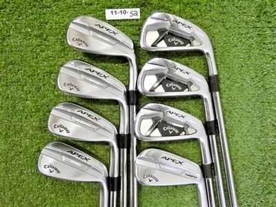Callaway Apex 21/Apex Pro 21 Forged Mixed Irons 4-P, A Project X 6.0 Stiff Steel - Image 1 of 4