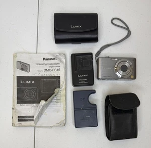 Panasonic Lumix DMC-FS15 12MP fotocamera digitale punta e scatta - argento - non testata - Foto 1 di 6
