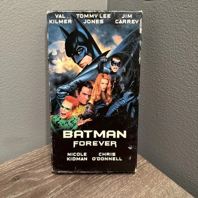 Batman Forever VHS 1995 Val Kilmer Jim Carrey  Foto 1 de 4