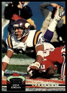 Steve Jordan 1992 Stadium Club #95 - Imagen 1 de 2