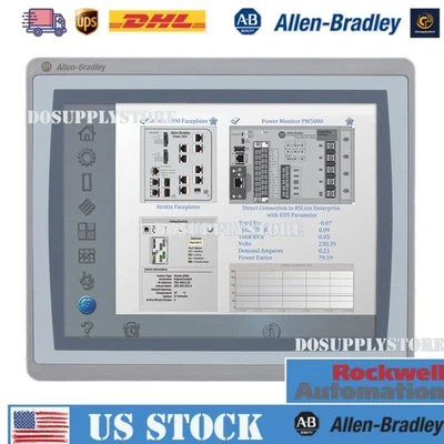 NEW 2711P-T10C4D2 Panelview Plus 1000 Operator Interface Panel 2711PT10C4D20 - Image 1 of 4