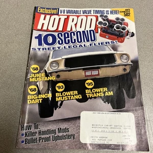 Hot Rod/Jul/1999/10 SEC. Street Legal Flyers/68 Mustang/68 Dart/95 Trans Am/F15B - Foto 1 di 4