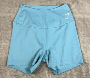 Gymshark Lifting Club Fahrradshorts himmelblau Damen geschätzte Größe XS, ohne Etikett - Bild 1 von 8