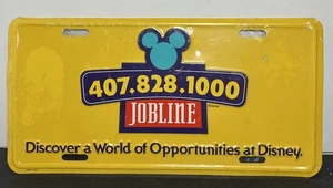 World of Opportunities at Disney Jobline targa in metallo sigillata nuova con scatola - Foto 1 di 2