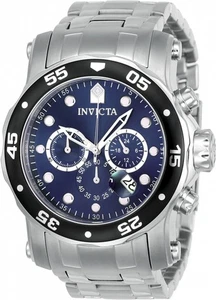 Invicta 10578 Orologio Da Uomo Pro Diver Scuba Quartz Cronografo ROTTO 48Mm - Foto 1 di 3