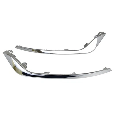 Tira de luces antiniebla para parachoques delantero derecho derecho derecho para Ford Fusion 2019 2020 cromado Foto 1 de 4