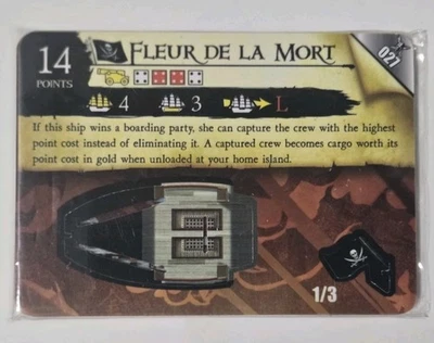 Wizkids Pirates Of The Caribbean CSG - Fleur De La Mort 027 - Image 1 of 2