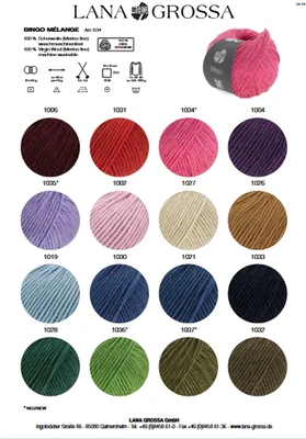 lana grossa wolle bingo verschiedene Farben OVP 5,95 € - Bild 1 von 4