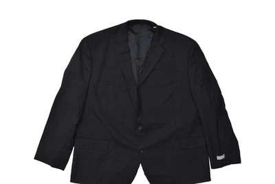 NUEVO Blazer Michael Kors Para Hombre Negro 100% Lana Talla Regular 52R 2 Botones Foto 1 de 4