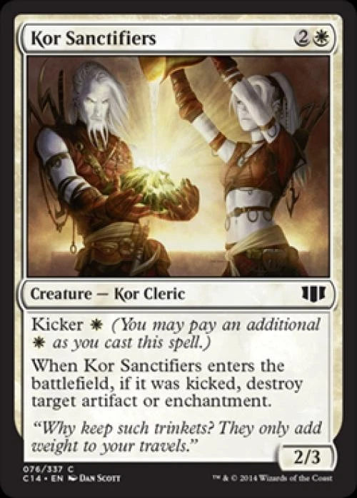 Kor Sanctifiers - Light Play MTG Commander 2014 Edition - Image 1 of 1