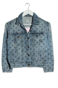 ASOS Cazadora vaquera Mujeres Chaqueta Talla EU 38 azul-negro look casual - Imagen 1 de 5
