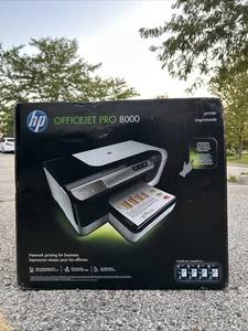 HP Officejet Pro 8000 Wireless Tintenstrahldrucker - BRANDNEU OPEN BOX NIE BENUTZT - Bild 1 von 12