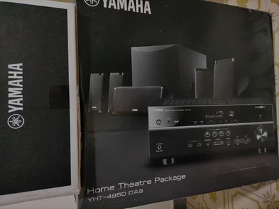 Home Theatre Package Yamaha YHT-4950 DAB+ Cinema Set 5.1 MusicCast Surround - Immagine 1 di 2