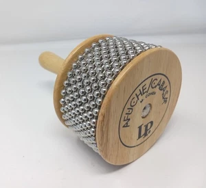 LP Latin Percussion Wooden Hand Afuche Cabasa Rhythm Instrument 7.5 x 4.25" - Picture 1 of 7