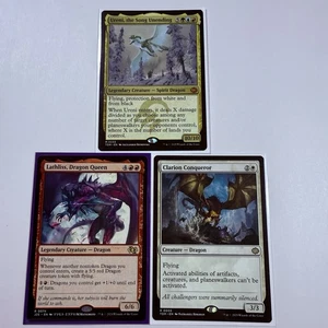 Magic The Gathering Mtg Ureni Dragon Bundle X3 Tarkir Jumpstart Rare Mythic - Picture 1 of 1