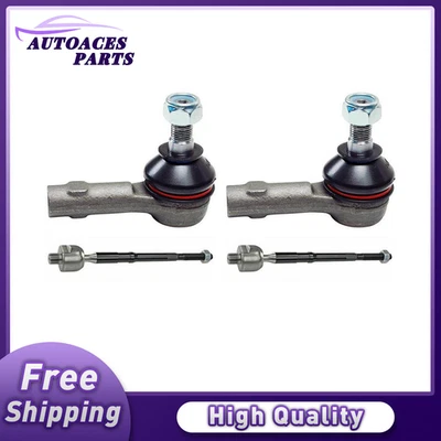 4 extremos de barra de amarre exterior interior delantero supremo para Chevrolet Spark 2013-2015 Foto 1 de 2