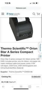 Orion star a ink ribbon printer 110-240V BTP-M300 (E2/BK) - Afbeelding 1 van 3