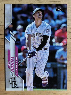 2020 Topps Update #U17 Josh Fuentes - Image 1 of 2