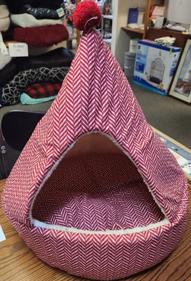 VibrantLife Adorable Small Dog/Cat 15 Inch Plush Tent Bed New - Image 1 of 4