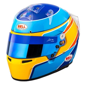 Bell KC7-CMR Snell-FIA CMR-2016 Approved Karting Helmet - Fernando Alonso - Picture 1 of 14