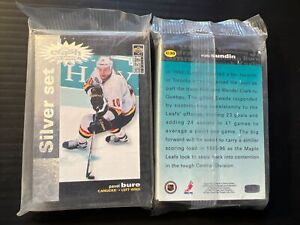 95-96 Collector’s Choice Hockey You Crash The Game Silver Set Wayne Gretzky Bure