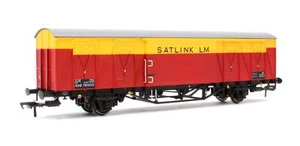 Furgoneta de ferry Sonic calibre OO 20T VIX, ZJX, No.KDB787210, Satlink rojo/amarillo - Imagen 1 de 5