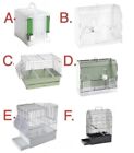 Bird Travel transport Carry Cage / Box For Finch Canary Budgie In Options
