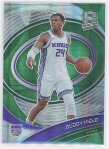 BUDDY HIELD 2020-21 PANINI SPECTRA GREEN ASIA PRIZM #18