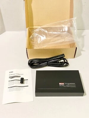 Milan Technology MIL-S800i 8-port 10/100 Fast Ethernet Switch New! , Open Box - Image 1 of 4