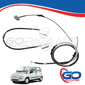 KIT COMPLETO 3 CAVI FILI FUNI FRENO A MANO PER FRENI A TAMBURO FIAT MULTIPLA - Foto 1 di 5