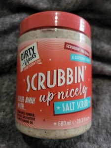 Dirty Works Body Scrub | Smooth On Up Buttery Salt Scrubbin' up nice  - Bild 1 von 1