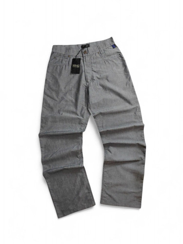 Pantaloni vintage autentici Versace argento iridiscente W32 (con etichette)