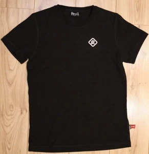 DIESEL X COCA-COLA Unisex Black Short Sleeve T-Shirt Size Small Recycled - Picture 1 of 10