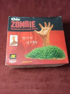 CHIA ZOMBIE RESTLESS ARM HANDMADE DECORATIVE PLANTER New  - Picture 1 of 4
