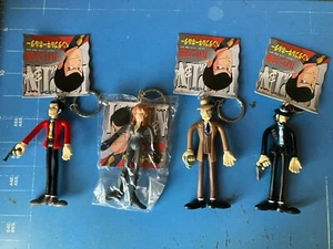 Banpresto, Lupin El 3er Llaveros Figura Flexible, Juego de 4 Artículos - Imagen 1 de 10
