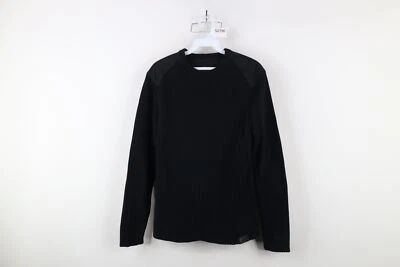 Suéter Comando Tejido Acanalado Desteñido Pequeño De Colección Calvin Klein Para Hombres Foto 1 de 4