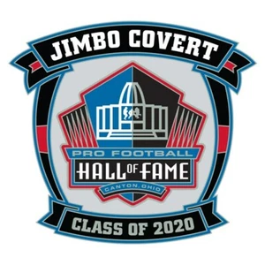 2020 Pro Football Hall of Fame Collectible Pin Jimbo Covert Chicago Bears - Picture 1 of 1