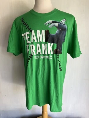 Camiseta Promocional Película HOTEL TRANSILVANIA 2 (2015) Oficial "TEAM FRANK" Talla XL Foto 1 de 4