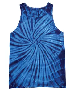 TIE DYE VEST unisex hand tie dyed t shirt All Sizes - Picture 1 of 7