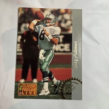 1993 Classic Pro Line Live Football Troy Aikman Limited Press NM/M
