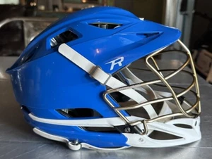 Casco Cascade R Lacrosse Blu Lacrosse Ottime Condizioni OSFM Taglia Media - Foto 1 di 10