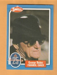 George Halas Chicago Bears 1988 Swell Greats #48 Salón de la fama Illinois Fighting Illini - Imagen 1 de 2