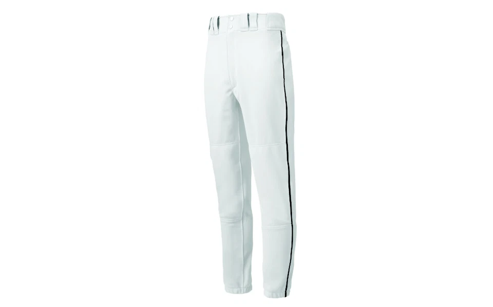 Mizuno Select 350149.0090 Baseball Premier Pants Youth X-Large White/Black